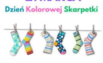 Dzień kolorowej skarpetki